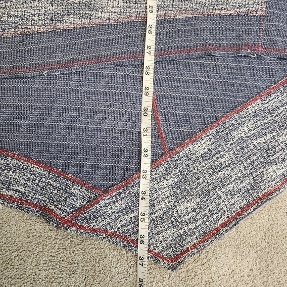 Anthropologie Left Of Center Knit Patch Tank Dress Asymmetrical Hem Size S - Picture 4 of 9